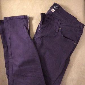 Just Black size 28 plum color pants